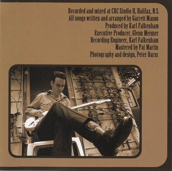 Garrett Mason : I'm Just A Man (CD, Album)