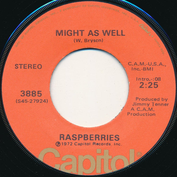 Raspberries : Drivin' Around (7", Single, Ter)