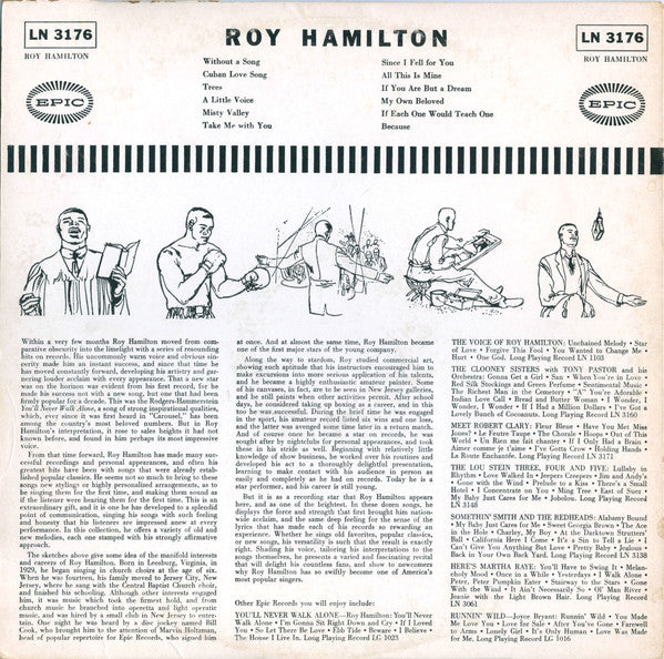 Roy Hamilton (5) : Roy Hamilton (LP)