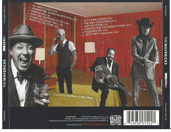 The Mavericks : Mono (CD, Album, Mono)