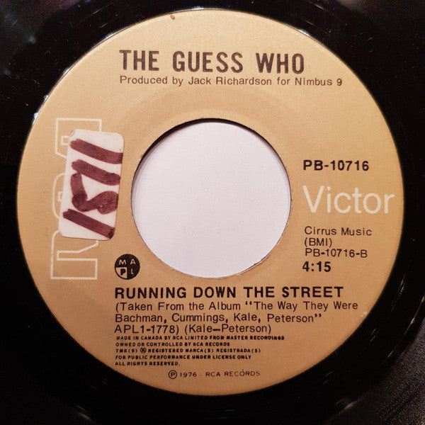 The Guess Who : Silver Bird (7", RE)