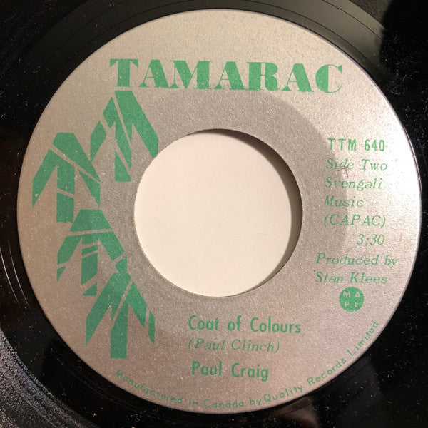 Paul Craig (5) : Welcome To My Daydream (7")