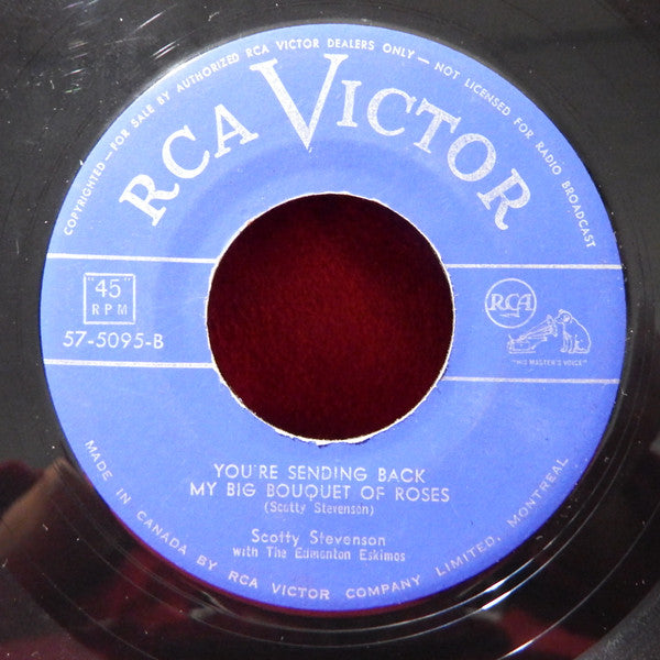 Scotty Stevenson : Kangaroo / You're Sending Back My Big Bouquet Of Roses  (7")