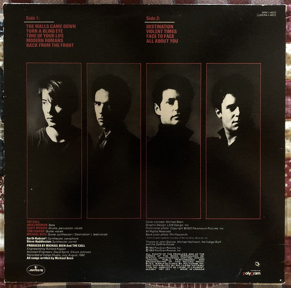 The Call : Modern Romans (LP, Album)