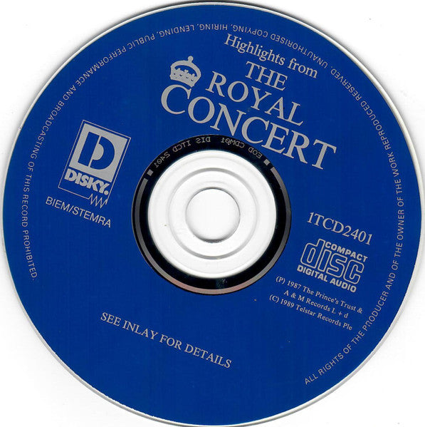 Various : Highlights From The Royal Concert (CD, Comp)