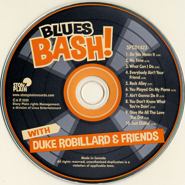 Duke Robillard & Friends* : Blues Bash! (CD, Album)