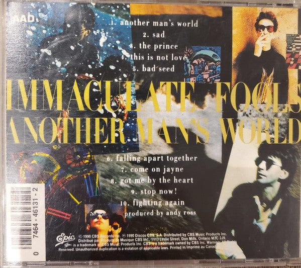 Immaculate Fools : Another Man's World (CD, Album)