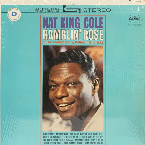 Nat King Cole : Ramblin' Rose (LP, Album, Scr)