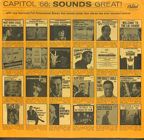 Nat King Cole : Ramblin' Rose (LP, Album, Scr)