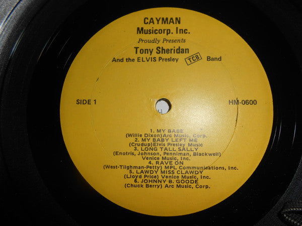 Tony Sheridan And The Elvis Presley TCB Band* : Tony Sheridan And The Elvis Presley TCB Band (LP, Album)