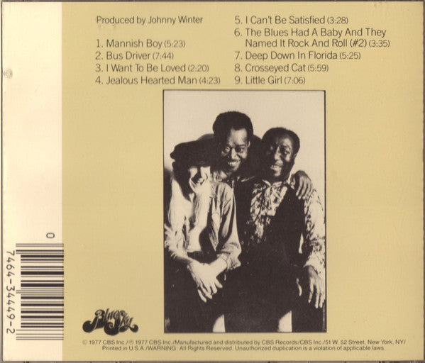 Muddy Waters : Hard Again (CD, Album, RE)