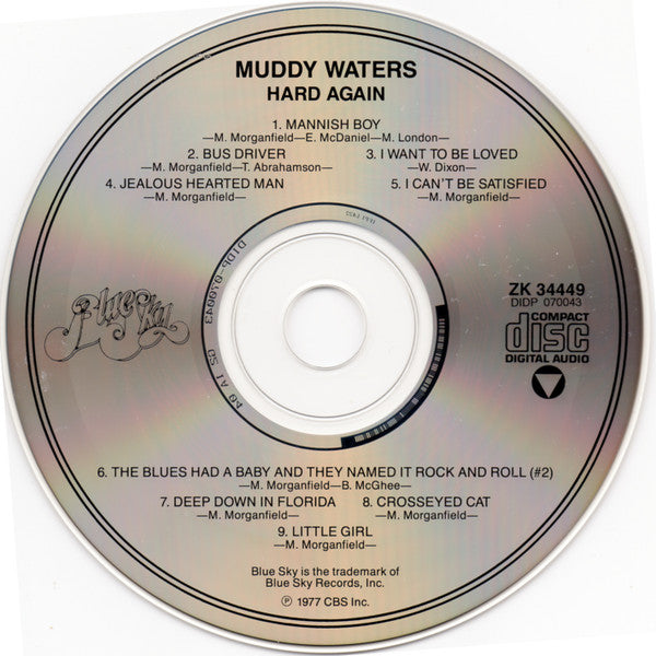 Muddy Waters : Hard Again (CD, Album, RE)