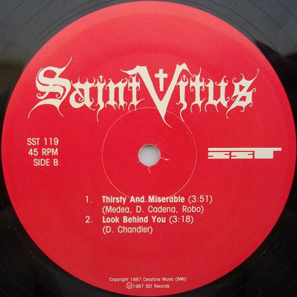 Saint Vitus : Thirsty And Miserable (12", EP)
