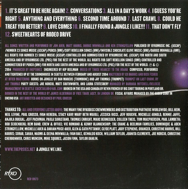 The Posies : Every Kind Of Light (CD, Album)