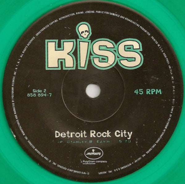The Mighty Mighty Bosstones / Kiss : Detroit Rock City (7", Single, Gre)