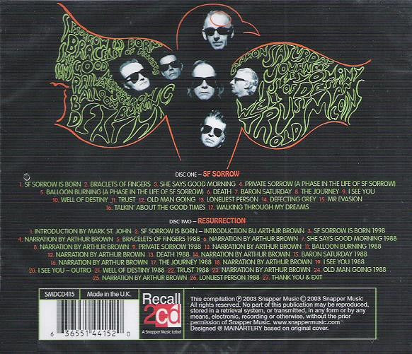 Pretty Things* : SF Sorrow / Resurrection (SF Sorrow Live At Abbey Road) (Comp + CD, Album, RE + CD, Album, RE)