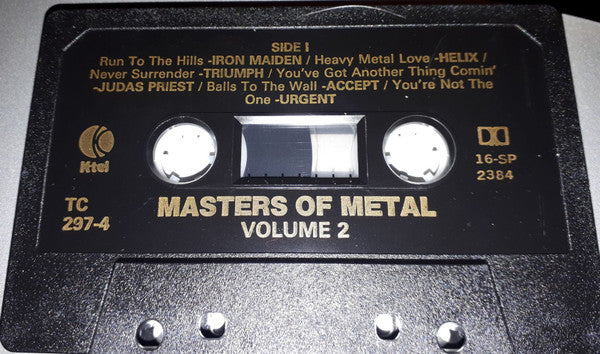 Various : Masters Of Metal Volume 2 (Cass, Comp)