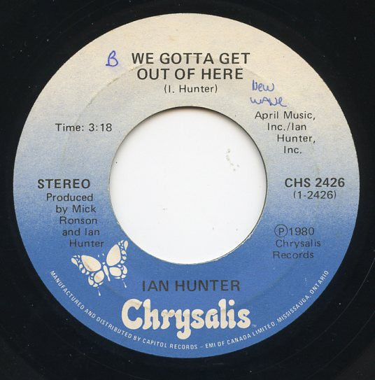 Ian Hunter : We Gotta Get Out Of Here (7", EP)