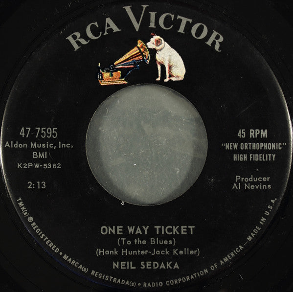 Neil Sedaka : Oh! Carol (7")