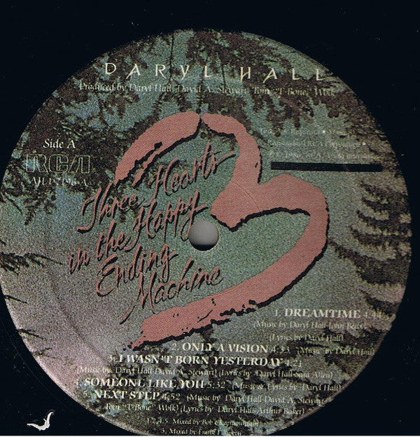 Daryl Hall : Three Hearts In The Happy Ending Machine (LP, Album)