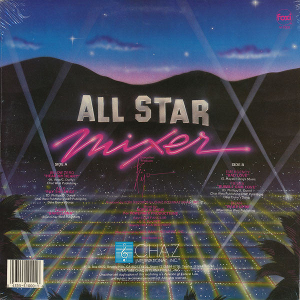 Various : All Star Mixer (LP, Comp, Mixed)