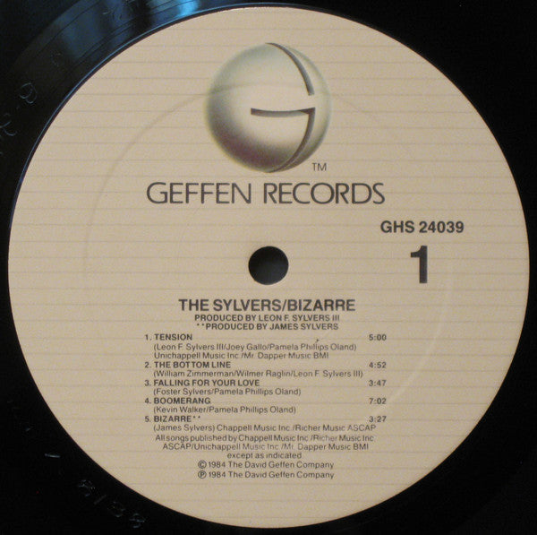 The Sylvers : Bizarre (LP, Album)