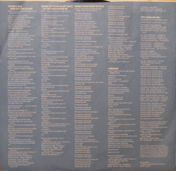 The Sylvers : Bizarre (LP, Album)