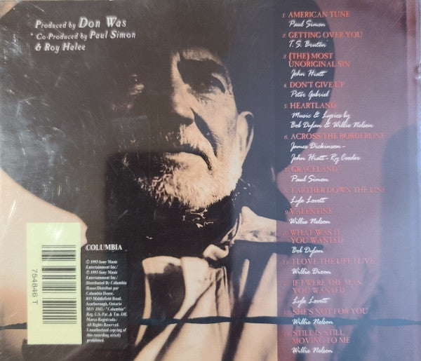 Willie Nelson : Across The Borderline (CD, Album, Club, RP)