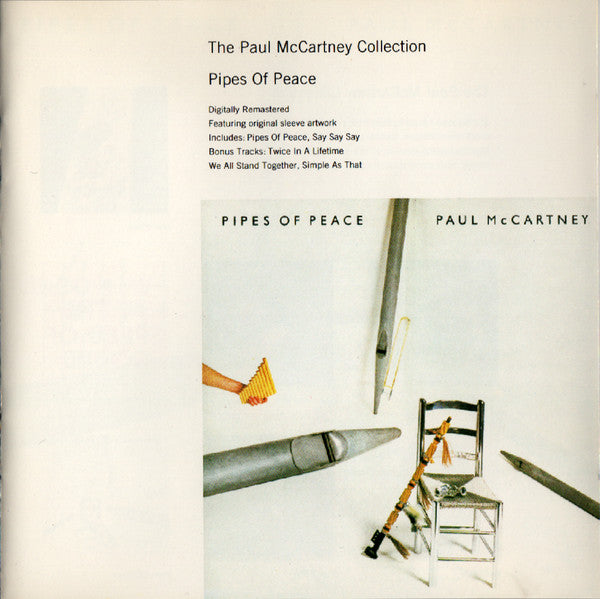 Paul McCartney : Pipes Of Peace (CD, Album, RE, RM)