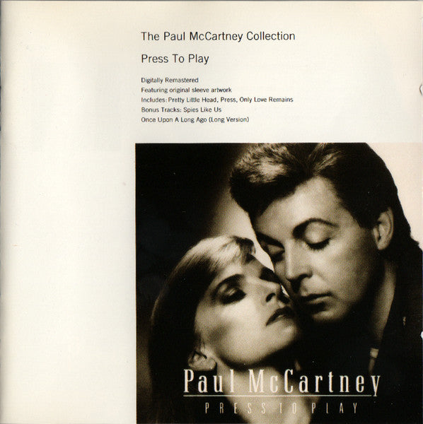 Paul McCartney : Press To Play (CD, Album, RE, RM)