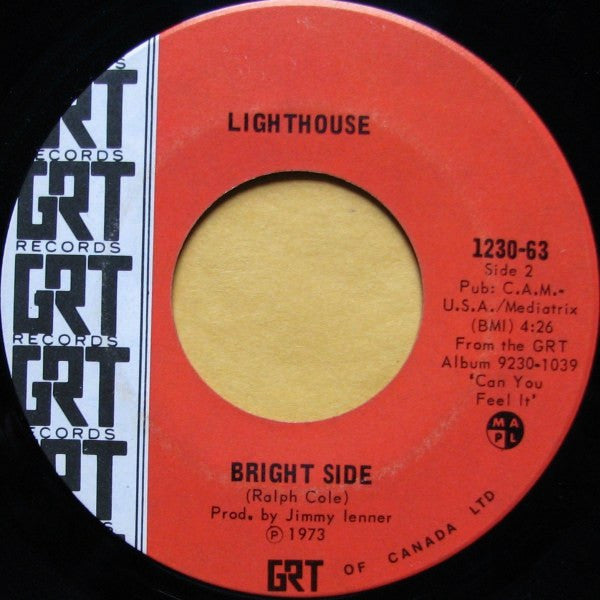 Lighthouse (2) : Pretty Lady / Bright Side (7")