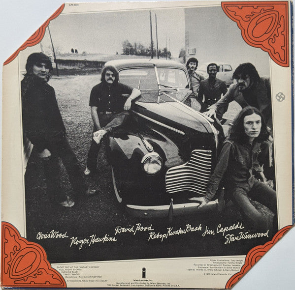 Traffic : Shoot Out At The Fantasy Factory (LP, Album, RE)