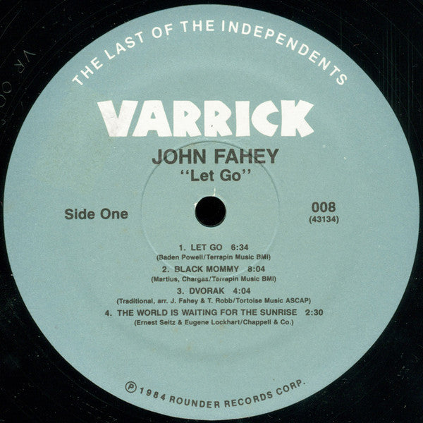 John Fahey : Let Go (LP, Album)