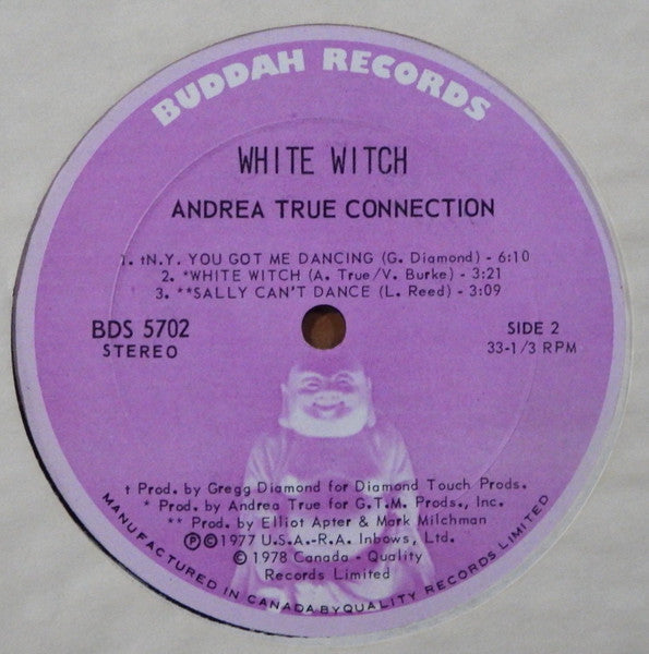 Andrea True Connection : White Witch (LP)