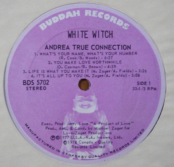 Andrea True Connection : White Witch (LP)