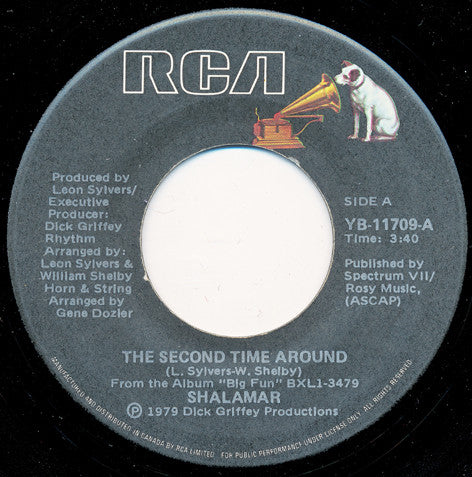Shalamar : The Second Time Around (7")