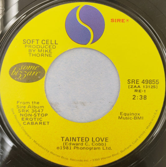 Soft Cell : Tainted Love (7", Single, Los)
