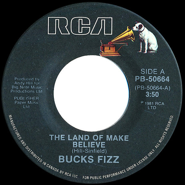Bucks Fizz : The Land Of Make Believe (7", Single)