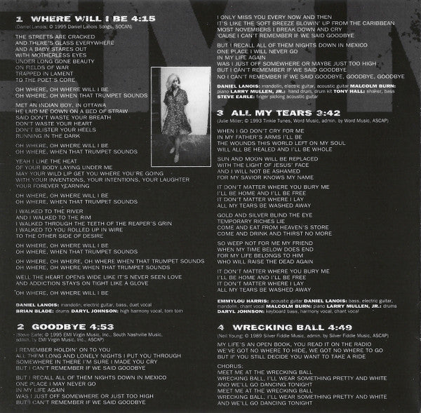 Emmylou Harris : Wrecking Ball (HDCD, Album)