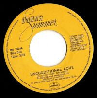 Donna Summer : Unconditional Love / Woman (7")