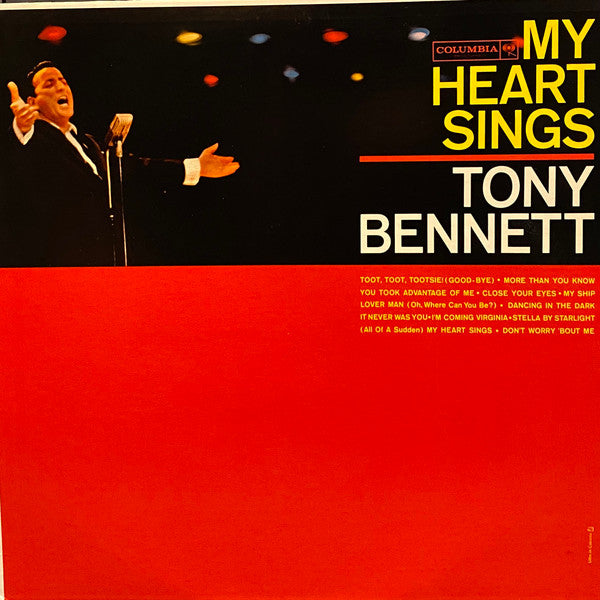 Tony Bennett : My Heart Sings (LP, Album, Mono)