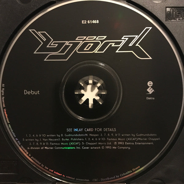 Björk : Debut (CD, Album, Club)