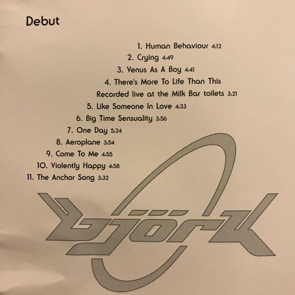 Björk : Debut (CD, Album, Club)