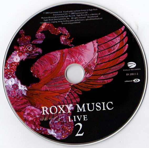Roxy Music : Live (2xCD, Album, Enh, Dig)