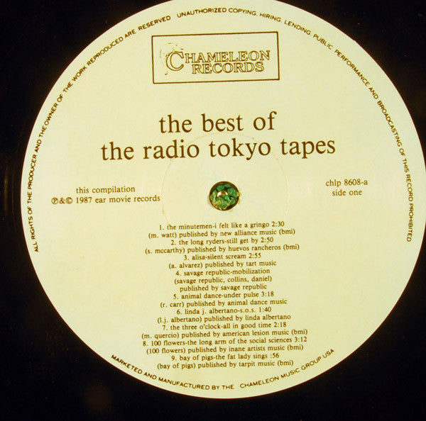 Various : The Best Of The Radio Tokyo Tapes (LP, Comp)