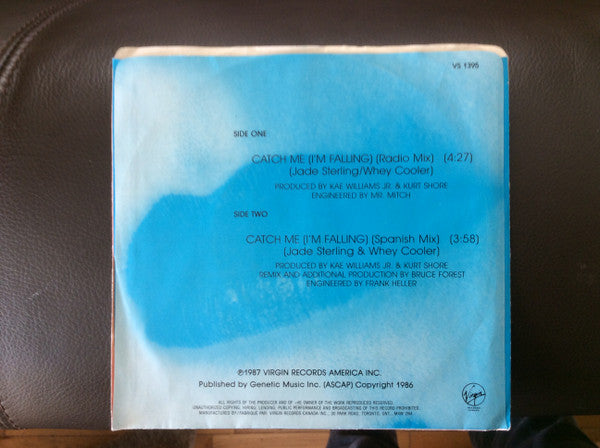 Pretty Poison : Catch Me (I'm Falling) (7", Single)