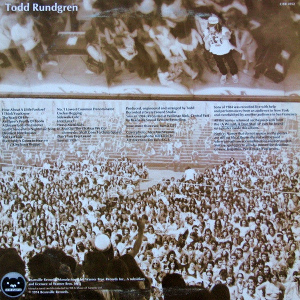 Todd Rundgren : Todd (2xLP, Album)