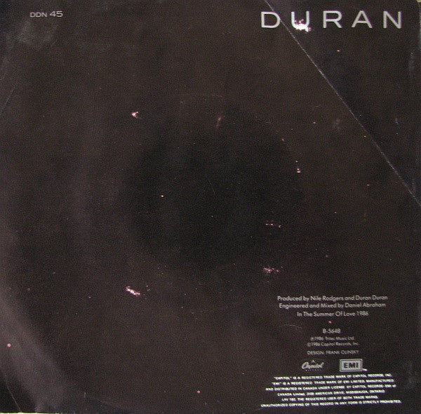 Duran Duran : Notorious (7", Single)