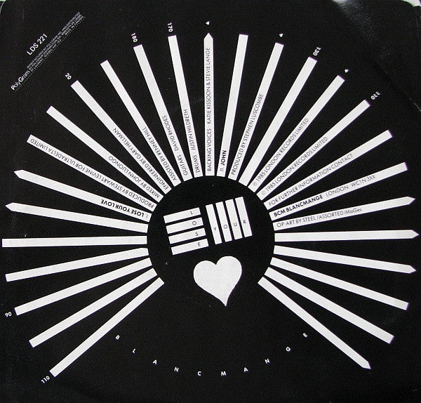 Blancmange : Lose Your Love (7", Single)