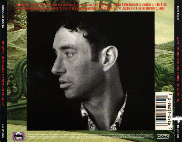Jonathan Richman : Surrender To Jonathan (HDCD, Album)